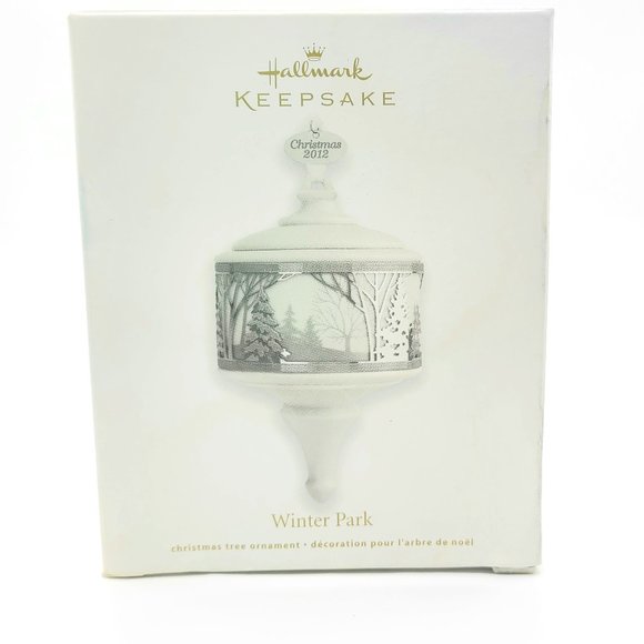 Hallmark Keepsake 2012 "Winter Park" collectible ornament - Picture 1 of 6